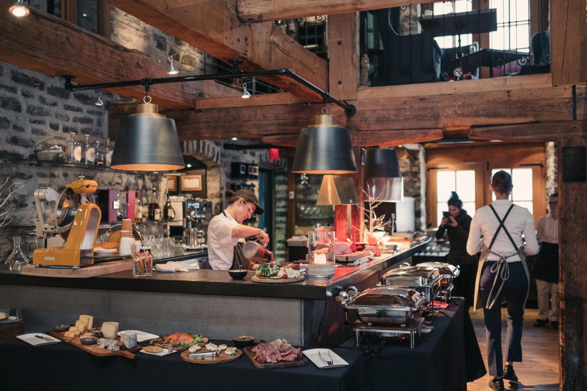 Auberge Saint-Antoine Hotel Québec Eksteriør billede